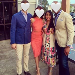 Plenty by Tracy Reese Multicolored Midi Dress